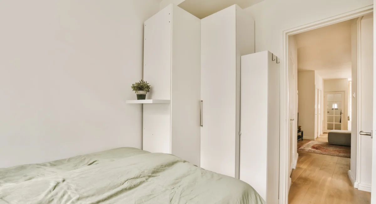 dressing dans une petite chambre