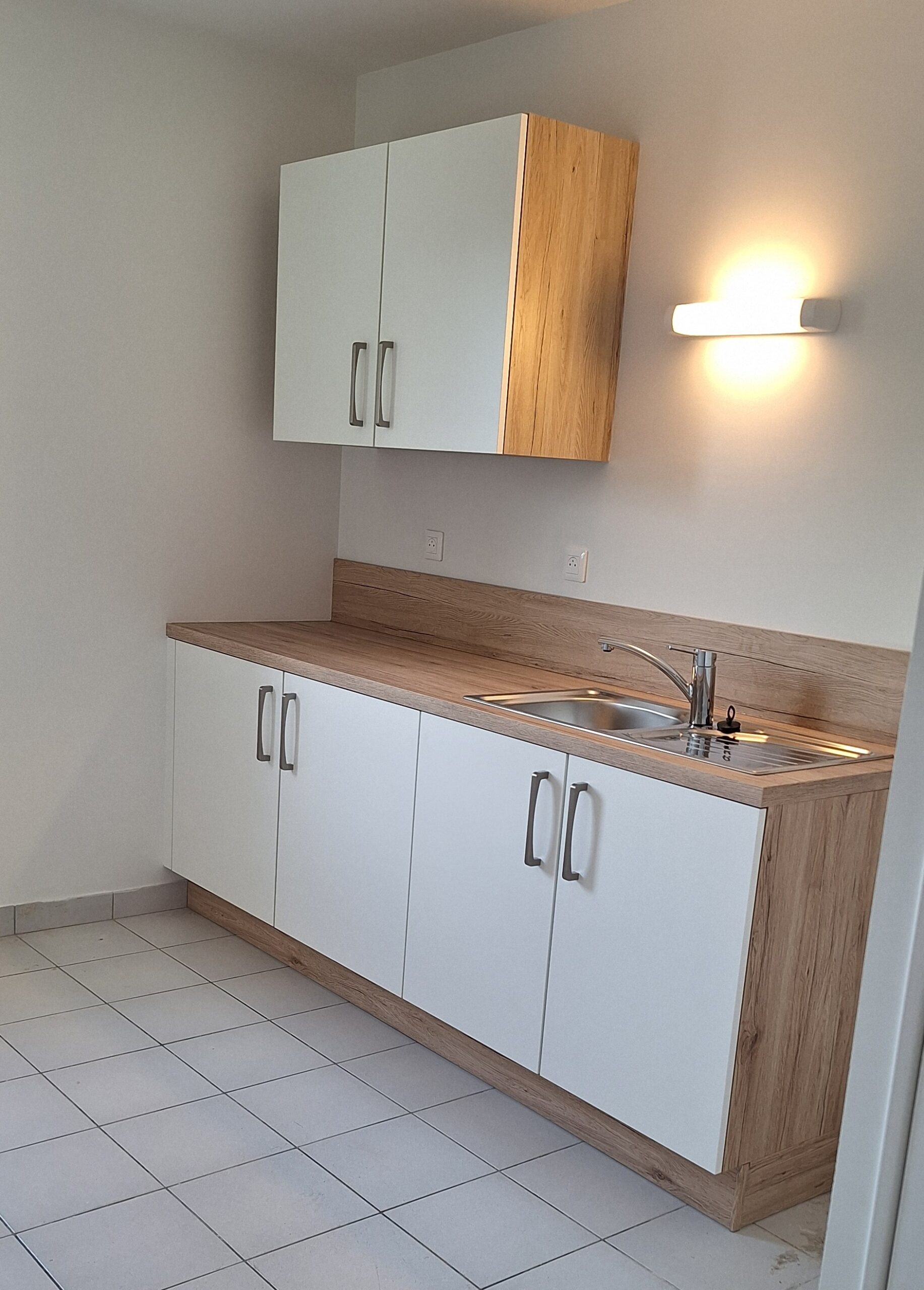 Rénovation cuisine pour logement en location à Nantes